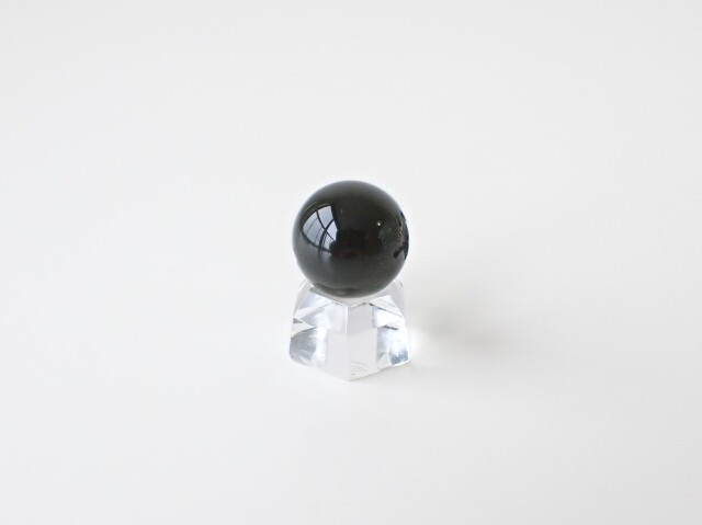 MA0421 【限定価格】 ☆プレミアム☆ モルダバイト スフィア（丸玉