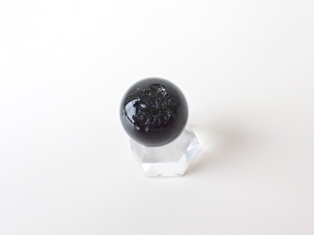 MA0422 【限定価格】 ☆プレミアム☆ モルダバイト スフィア（丸玉