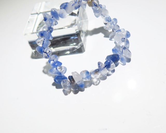 デュモルチェライトインクォーツ