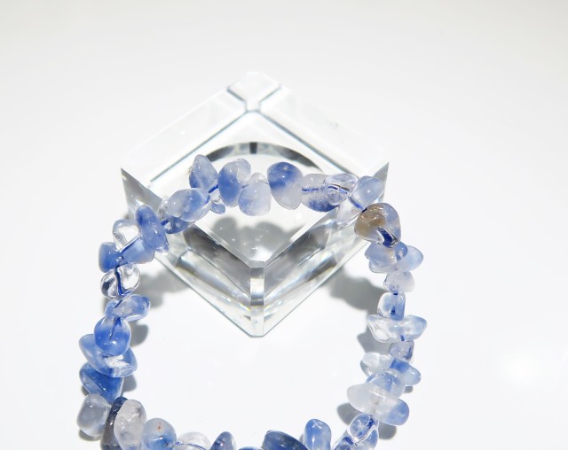 デュモルチェライトインクォーツ