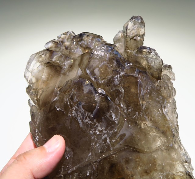 SA1393 【稀少】 ブラジル産 エレスチャルクォーツ 原石 864g