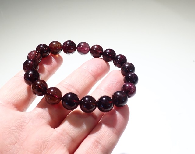 TA0370 【限定価格】 シベライト（トルマリン）AAA １１ｍｍ ブレスレット