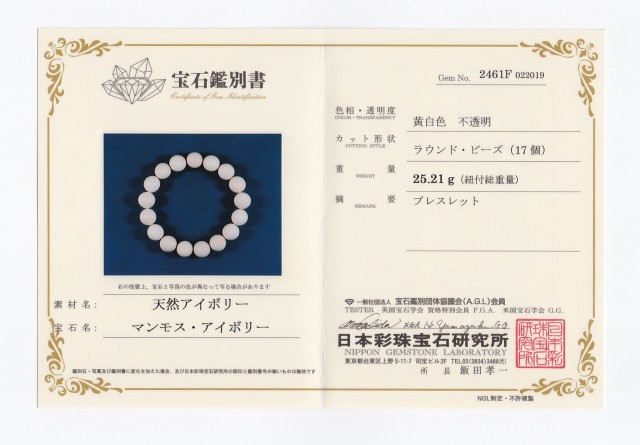 マンモス・アイボリー