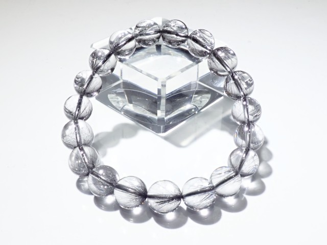 RE0544 【限定価格】 ブラックルチルクォーツSA 10mm～10