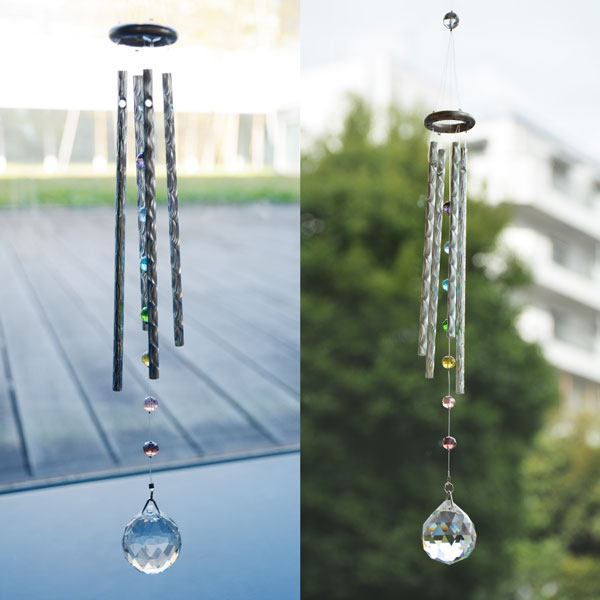 SNC017 【幸せを呼ぶ光のインテリア】 サンキャッチャー WIND CHIMES