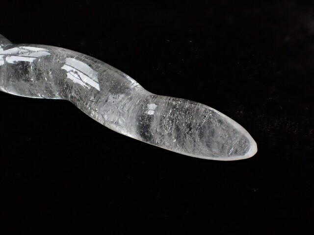 CC0586 ガネーシュヒマール産 ヒマラヤ水晶 ペンダントトップ（唐辛子型）