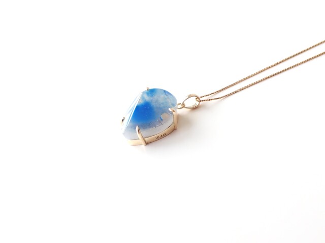 パパゴアイトインクォーツペンダントトップ