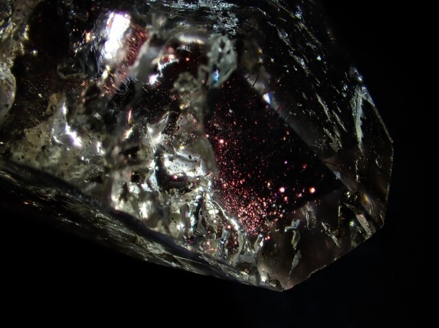 PJ0046 【プレミアム】 ピンクファイアークォーツ 原石（ポリッシュ