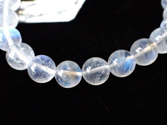 レインボームーンストーンブレスレット