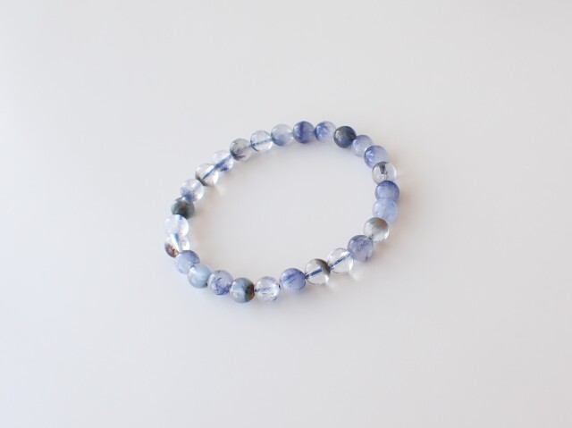 デュモルチェライトインクォーツ