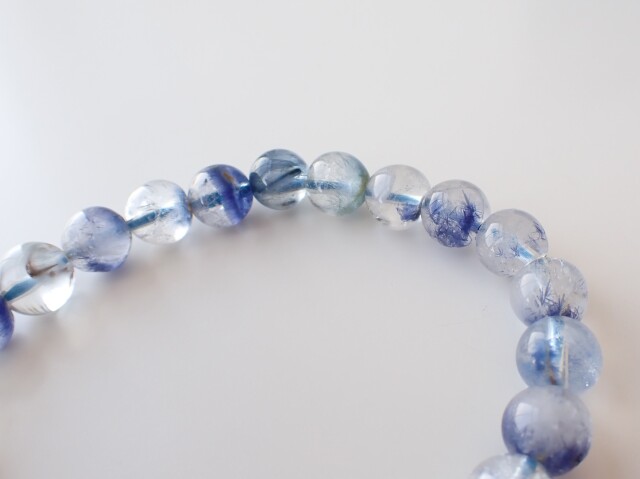 デュモルチェライトインクォーツ