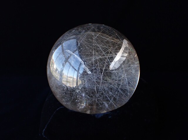 クォーツインスモーキークォーツ丸玉