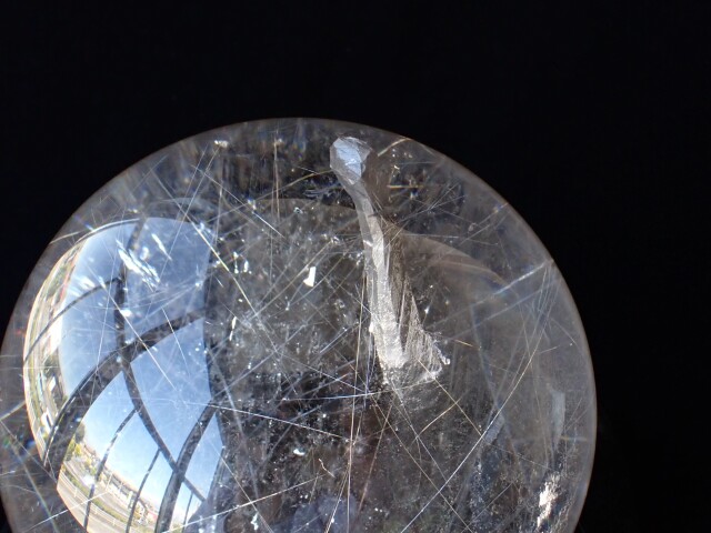 クォーツインスモーキークォーツ丸玉