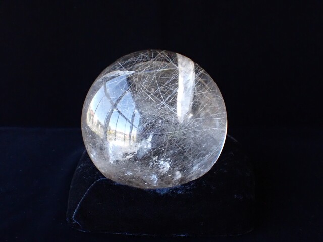 クォーツインスモーキークォーツ丸玉