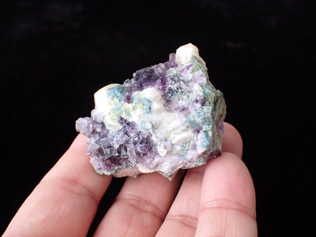 フェナカイトアクアマリンフローライト