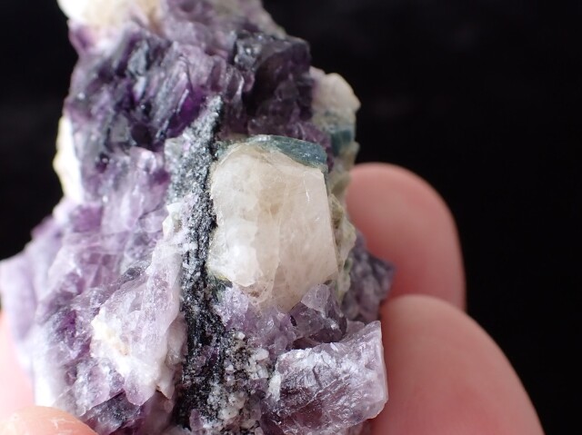 フェナカイトアクアマリンフローライト