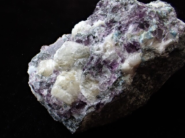 フェナカイトアクアマリンフローライト