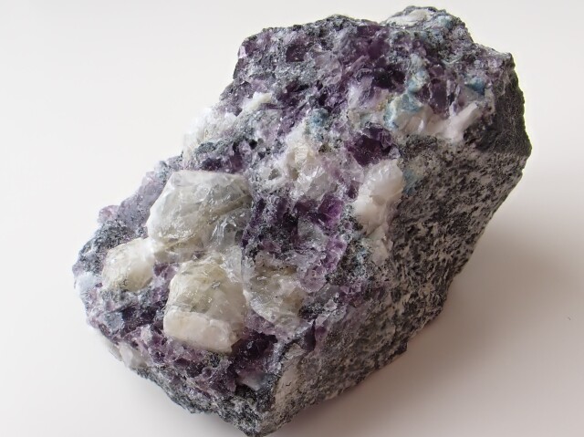 フェナカイトアクアマリンフローライト