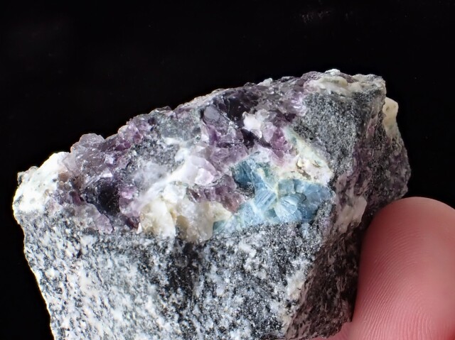 フェナカイトアクアマリンフローライト