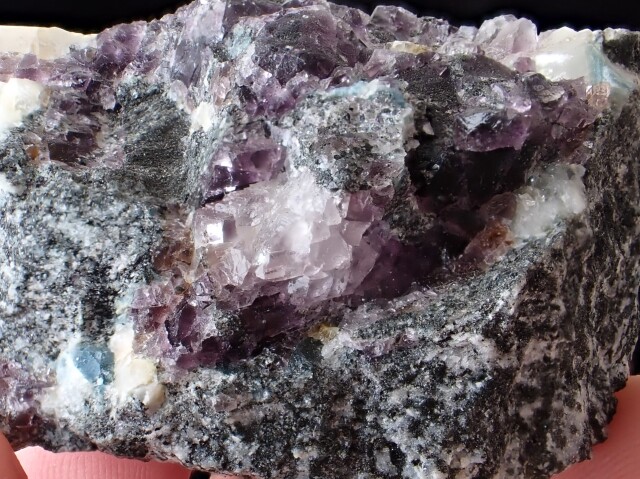 フェナカイトアクアマリンフローライト