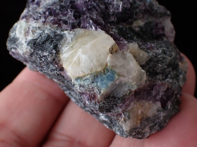 フェナカイトアクアマリンフローライト