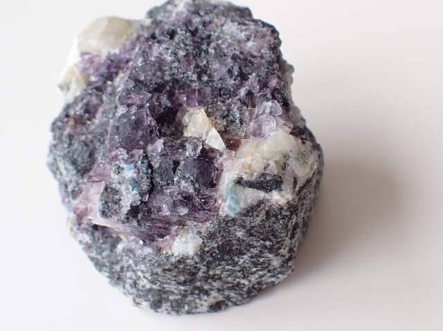 フェナカイトアクアマリンフローライト