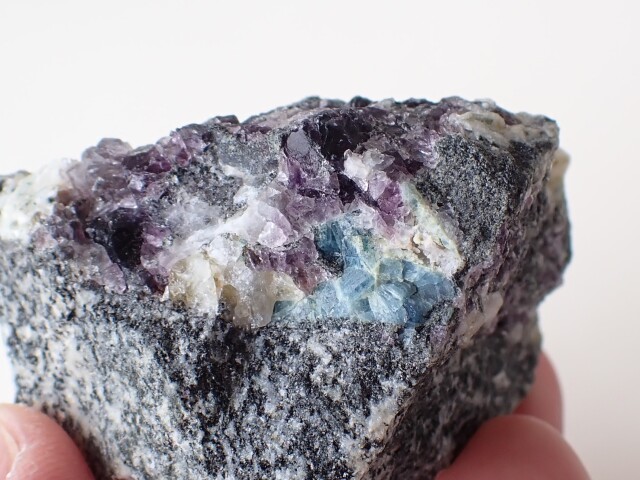 フェナカイトアクアマリンフローライト