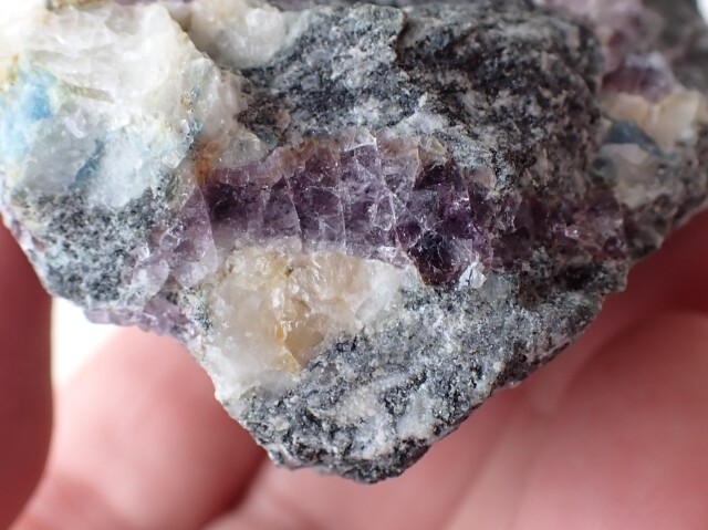 フェナカイトアクアマリンフローライト