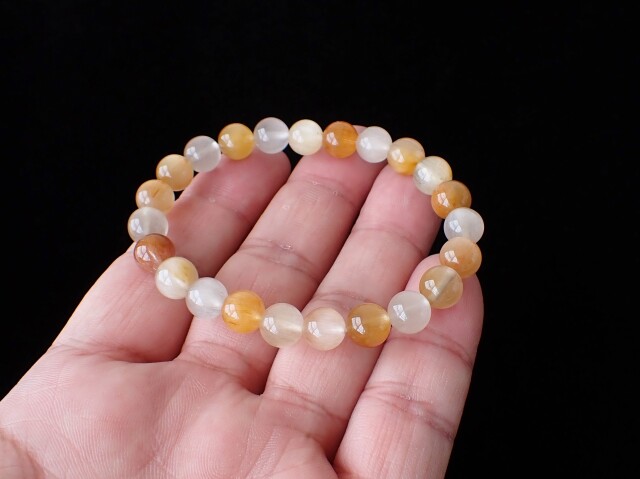 AB3559 サゲニティッククォーツ 8mm ブレスレット