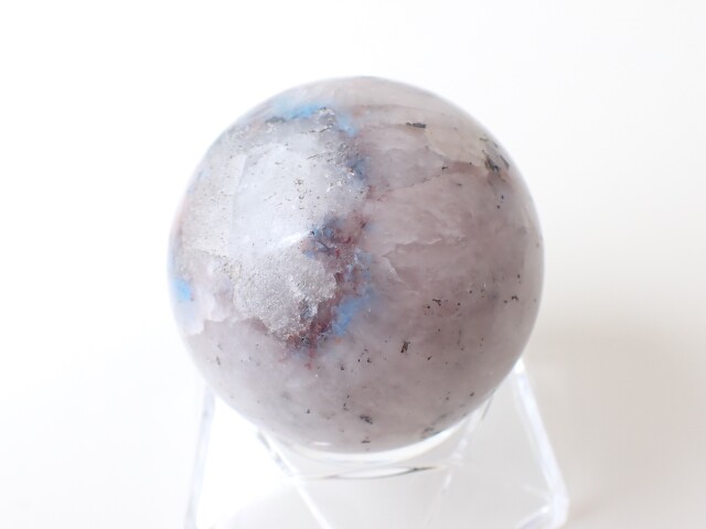 パパゴアイトインクォーツ丸玉