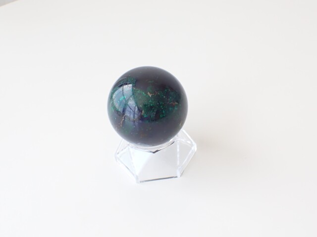アズロマラカイト丸玉