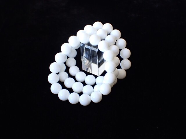 AB3633 インドネシア産 シャコ貝 12mm ブレスレット