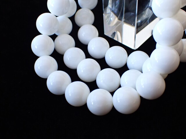 AB3633 インドネシア産 シャコ貝 12mm ブレスレット