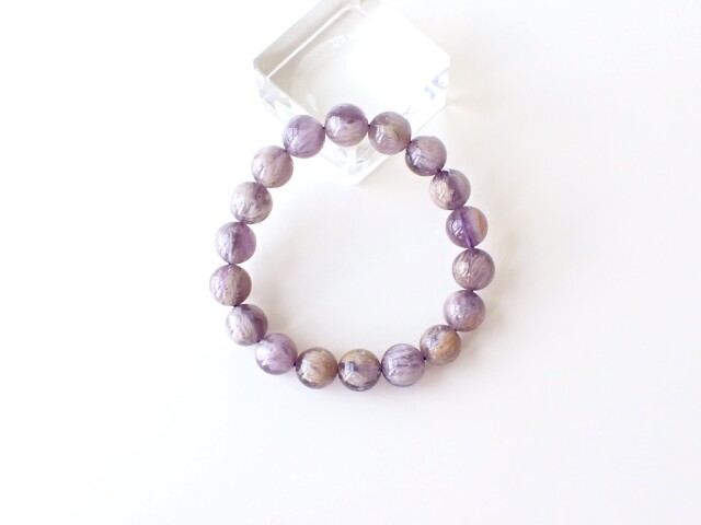 エンジェルフェザーアメジストブレスレット