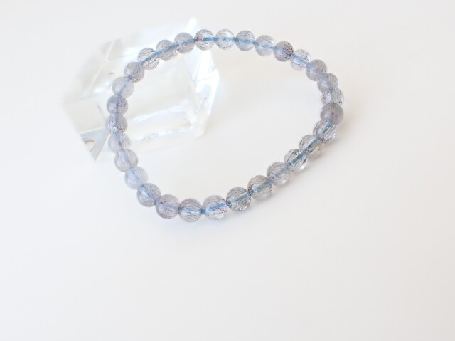 SA1534　ブルースーパーセブン　６ｍｍ～６．５ｍｍ　ブレスレット　◇ネコポス対応可◇