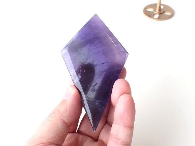 パープルフローライトダイヤ