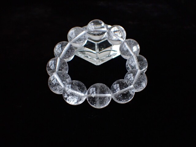 MG0554 マニカラン産 ヒマラヤ水晶 18mm ブレスレット