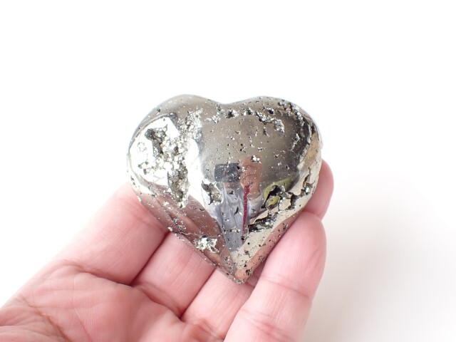 PH0092 パイライト（Pyrite） ハート 178．2g