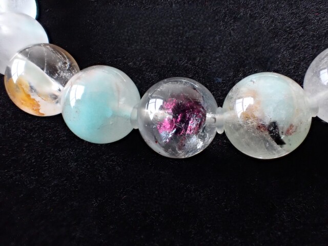 IC0064 ☆プレミアム☆ アホイトインクォーツ 10mm~10 IC0064 ☆プレミアム☆ アホイトインクォーツ 10mm~10