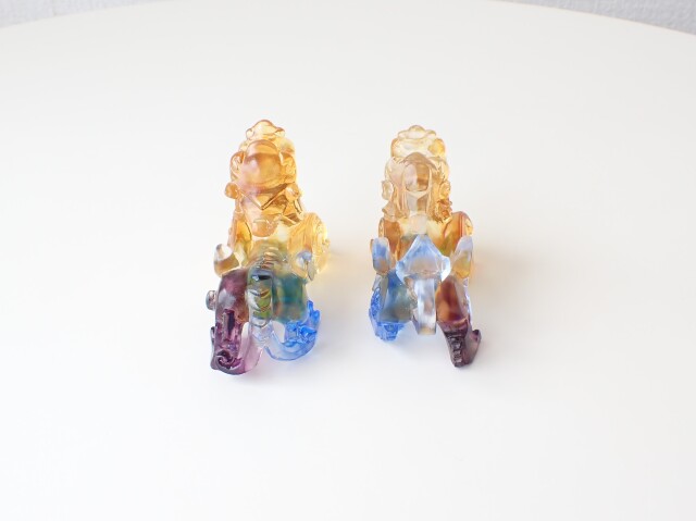 瑠璃ガラスヒキュウ