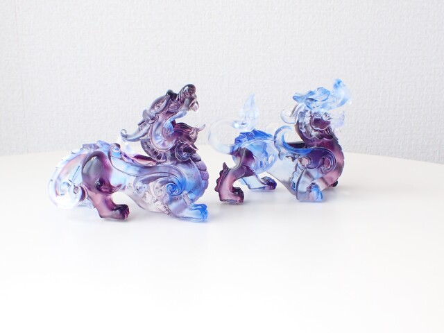 瑠璃ガラスヒキュウ