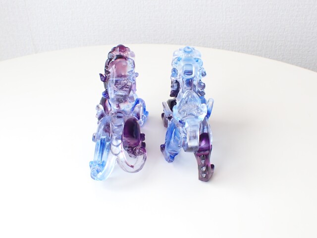 瑠璃ガラスヒキュウ