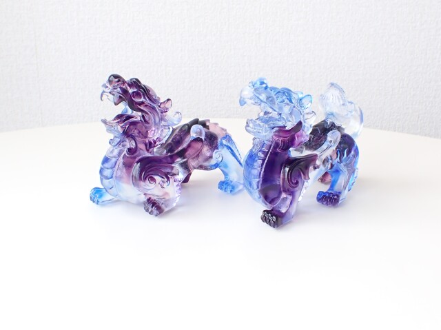 瑠璃ガラスヒキュウ