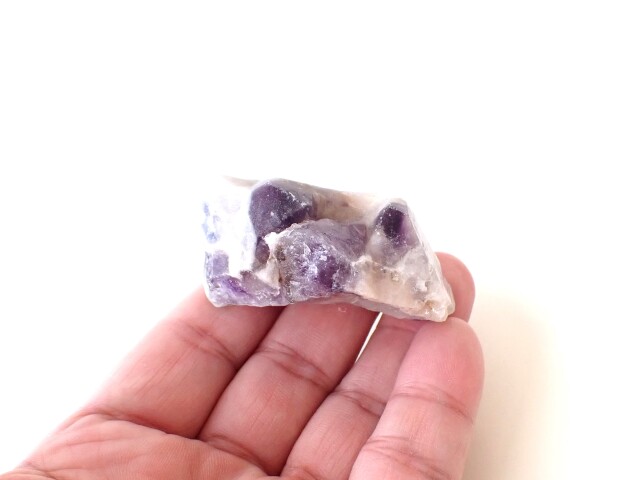 アメジストエレスチャル原石