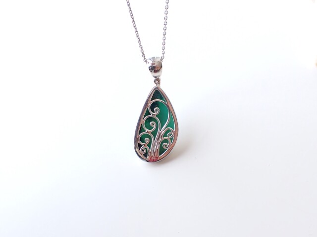 ジェムシリカペンダントトップ