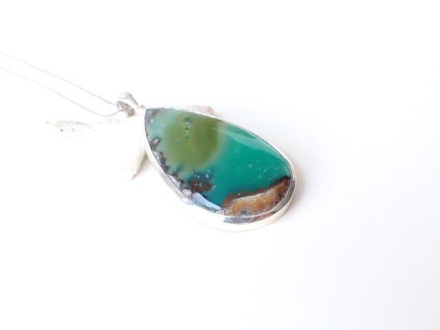 ジェムシリカペンダントトップ