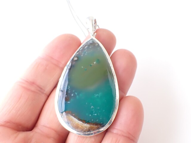 ジェムシリカペンダントトップ