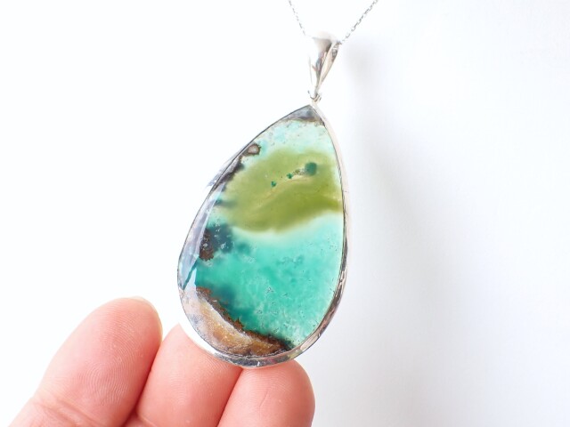 ジェムシリカペンダントトップ