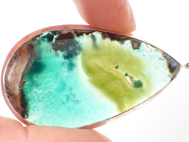 ジェムシリカペンダントトップ