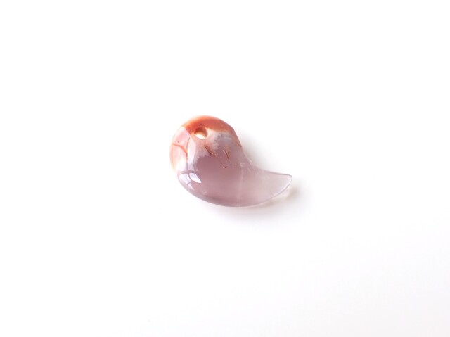 リチウムインクォーツ勾玉